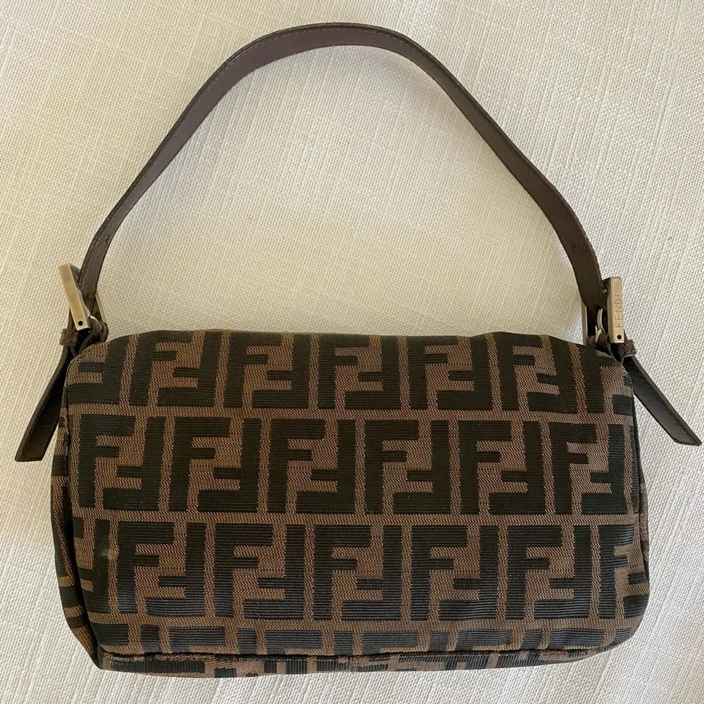 Fendi Zucca Baguette - Picture 6 of 10
